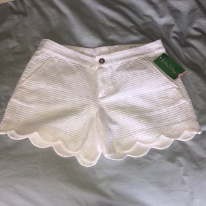Lilly Pulitzer Buttercup Shorts - White